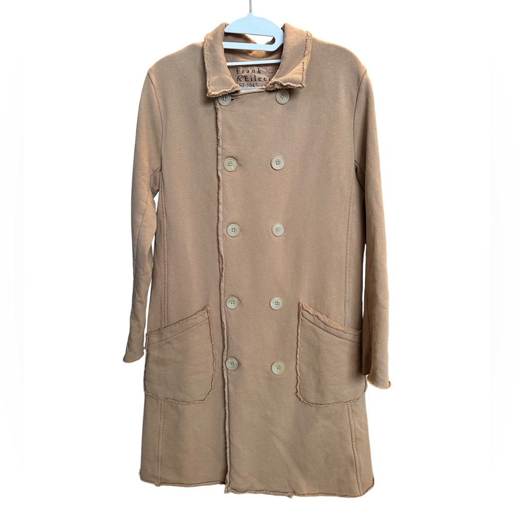 Frank & Eileen NWOT Belfast Trench Camel Women’s Size XS - Picture 2 of 6